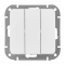 Выключатель 3-клавишный скрытой установки С05 10-3505 (узел)